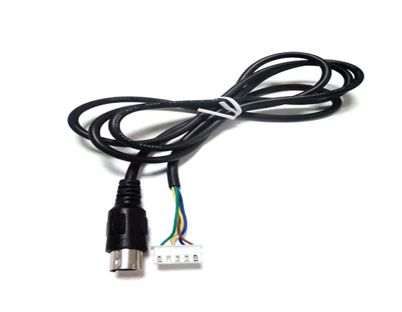 MINI DIN8P連接X(jué)H2.5-5P端子連接線 MINI DIN8P連接X(jué)H2.5-5P端子連接線