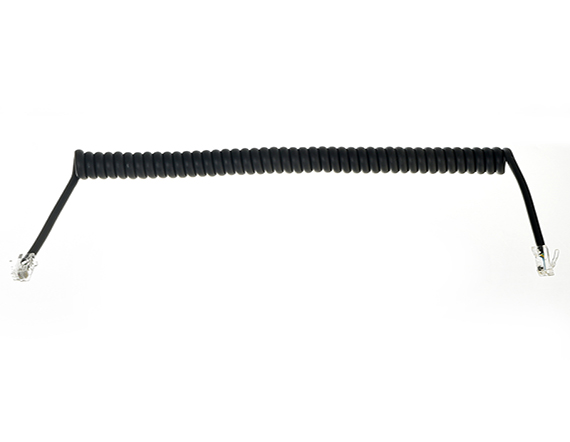 彈簧線4P電話線 用于航空工業(yè)設(shè)備0. 5M 1M 1.5M 彈簧線4P電話線 用于航空工業(yè)設(shè)備0. 5M 1M 1.5M