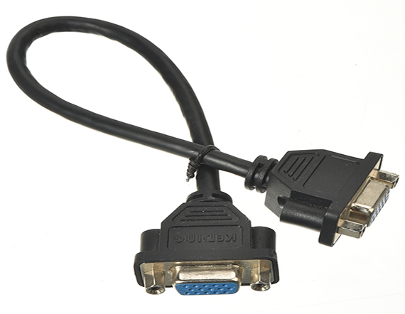 vga母對母電腦電視投影儀顯示器連接線15孔對15孔高清加長延長線 vga母對母電腦電視投影儀顯示器連接線15孔對15孔高清加長延長線