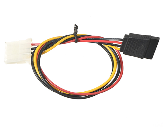 串口硬盤電源線 臺式機電腦硬盤 大4P轉15P 串口硬盤電源線 臺式機電腦硬盤 大4P轉15P